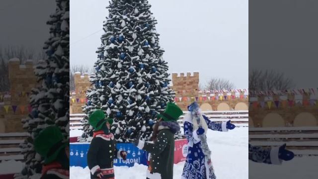 Разминка Деда Мороза смотреть онлайн