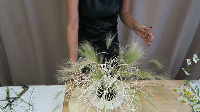 КОМПОЗИЦИЯ С РОМАШКАМИ // мастер-класс смотреть онлайн