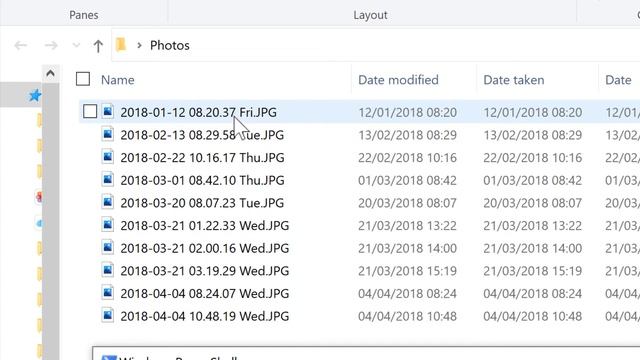 How to rename multiple photos to the date (Windows) смотреть онлайн