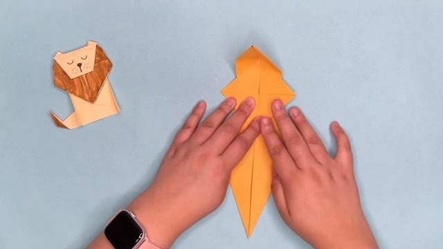 Origami Paper Lion