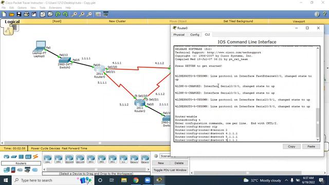 Dynamic Routing | RIP Protocol | Cisco Packet Tracer смотреть онлайн