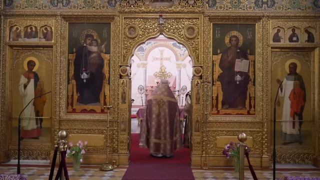20.03.2022 Литургия. Неделя 2-я Великого поста. Свт. Григория Паламы, архиеп. Фессалонитского смотреть онлайн