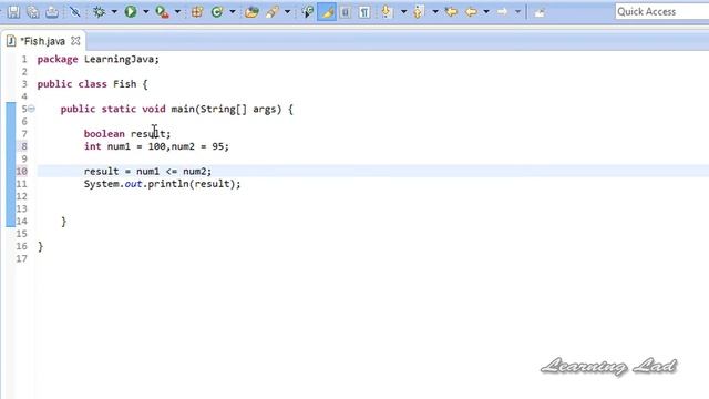 Comparison Operators | Java Programming Video Tutorial смотреть онлайн