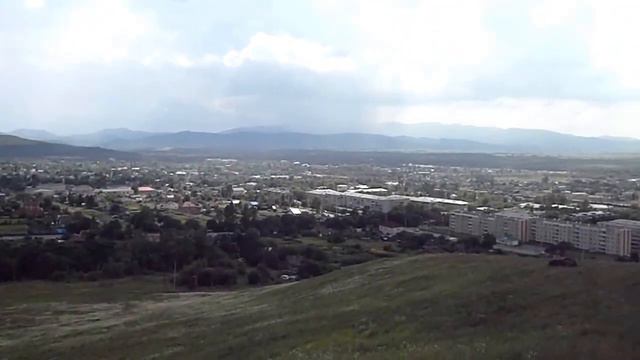 Бикин - панорама с сопки (2) смотреть онлайн