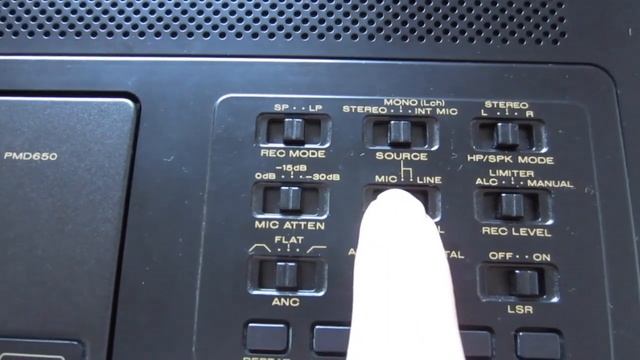 MARANTZ PMD 650 Professional Portable Minidisc Recorder смотреть онлайн