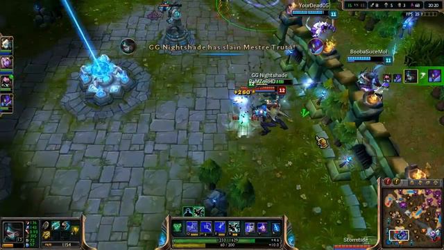 League of Legends - Akali vs Zed Mid смотреть онлайн