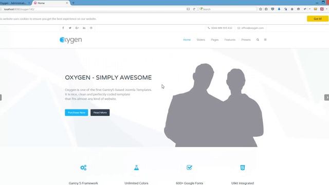 Gantry 5 - "Cookie Consent" Atom смотреть онлайн
