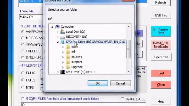 How to make a bootable USB flash drive to install Windows 7 onto any netbook, notebook or PC смотреть онлайн