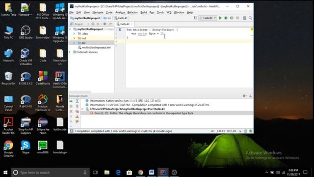 Kotlin Tutorial - Chapter (6): Kotlin Data Types смотреть онлайн
