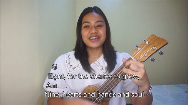 Thankful (ukulele cover + lyrics & chords) смотреть онлайн