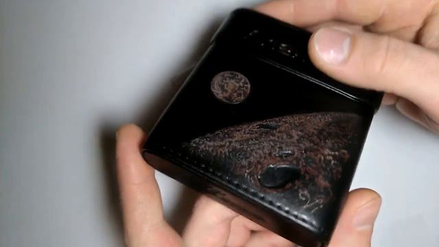 Кожаный портсигар 