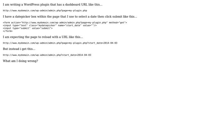 Wordpress: Use 'get' form action within a WordPress plugin admin page (2 Solutions!!) смотреть онлайн