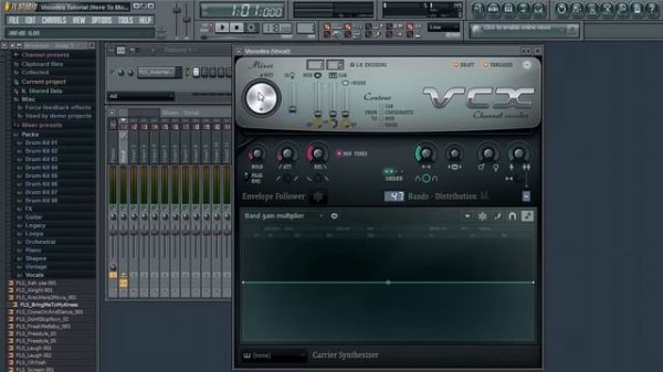 Image Line Vocodex - Basic Setup and Usage