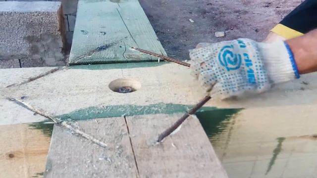 27 Забивка скоб в брус обвязки смотреть онлайн