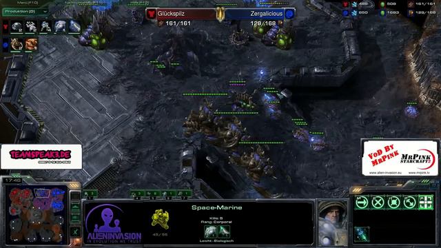 G306 Glückspilz vs Zergalicious TvZ @ Antiga *EU Casualladder* *Marine so STRONK!* смотреть онлайн