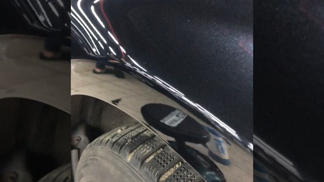 Удаление вмятины без покраски на ребре