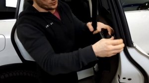 Как снять уплотнитель Volkswagen Touareg