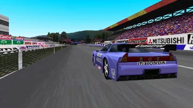 Gran Turismo - Test Drive Demo's Honda NSX-R LM in the final game! смотреть онлайн