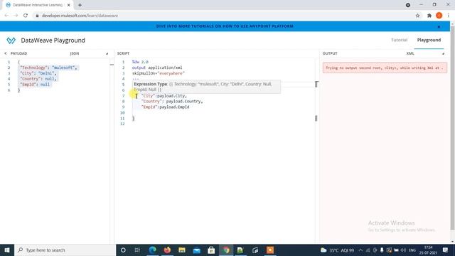 skip null values from payload | in mule 4 смотреть онлайн