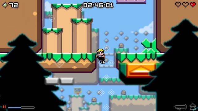 ? Let's Play ? Mutant Mudds Deluxe - Mud on the Run? Time to Clean Up Your Act! смотреть онлайн