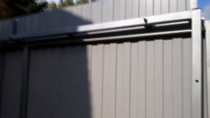 Откатные ворота на капролоновых роликах | rolikinsk