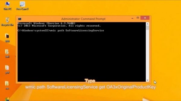 How to find your Windows 7/8/10 License Product Key