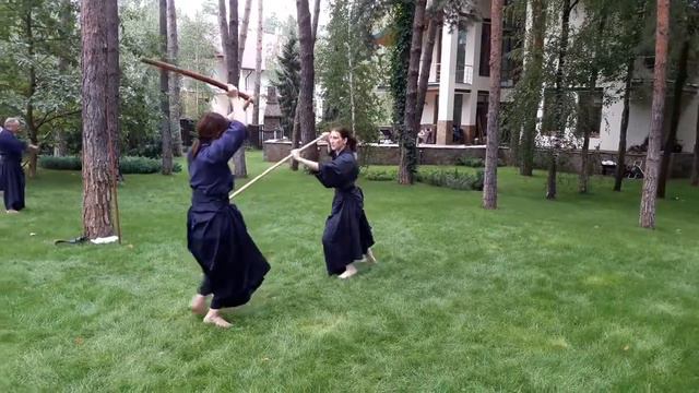 [Kasa-no-uchi 笠之内, bojutsu/ Kukamishin Ryu] смотреть онлайн