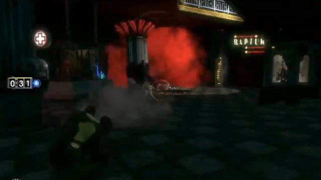 BIOshock - big daddy vs sander cohen смотреть онлайн