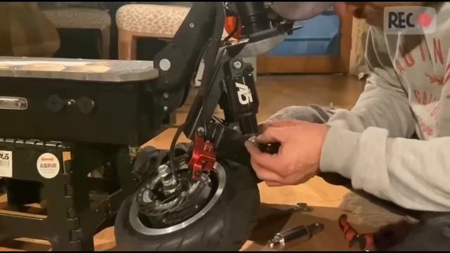 Scooter Slardar 3200w suspensión de aire смотреть онлайн