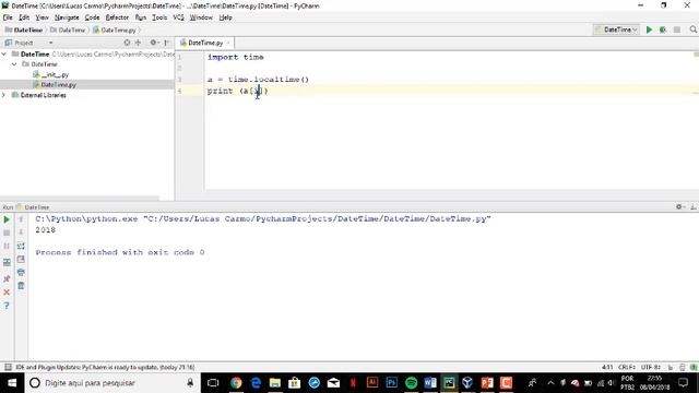 Python - Algumas Funções Sobre DateTime смотреть онлайн