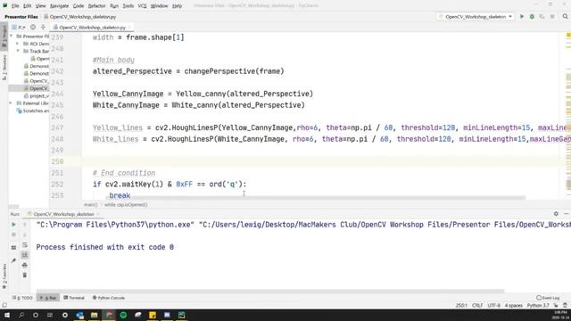 OpenCV Workshop Part 2 - Python program for Lane Detection and Direction Prediction смотреть онлайн