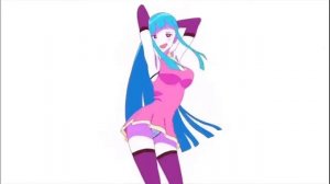Аниме тян с голубыми волосами танцует 10 часов/ anime chan with blue hair dancing 10 hours (OverBro