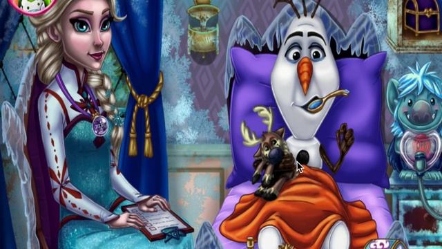 Игры Холодное Сердце (Olaf Frozen Doctor - Caring Games) смотреть онлайн