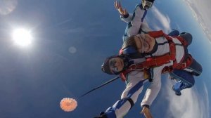 мой прыжок с парашютом . высота 4 км skydive sloboda