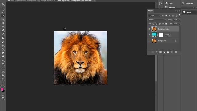 Photoshop: Refine Edge Tool смотреть онлайн