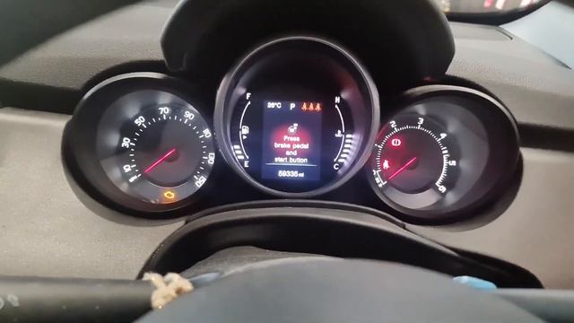 how to reset tyre pressure warning on Fiat 500X #tirepressure смотреть онлайн