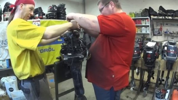 Большие разборки с Тохацу (Tohatsu M 18) часть 1