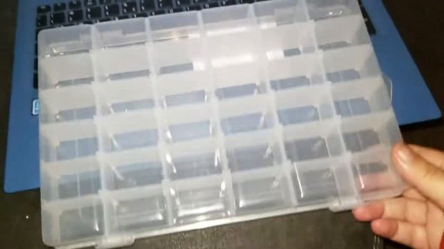 Lasten 36 Grid Plastic Organizer Box with Adjustable Dividers смотреть онлайн