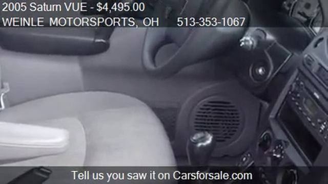 2005 Saturn VUE FWD - for sale in CLEVES, OH 45002 смотреть онлайн