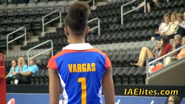 Melissa Vargas (13 Year Old Volleyball Phenom For Cuba National Team)