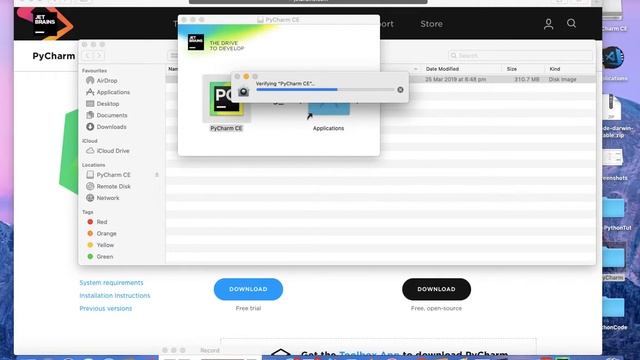 Python Beginner Tutorial #2 - Install PyCharm (Python IDE) on MacOS смотреть онлайн