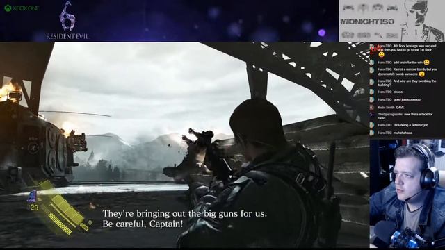 Resident Evil 6 - Chris Chapter I & II смотреть онлайн