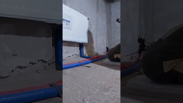 Подключение панельного радиатора Buderus. #отопление #монтажотопления #радиатор #радиаторы #монтаж смотреть онлайн