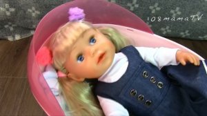 ПРОГНАЛА СЕСТРИЧКУ С КРОВАТКИ Куклы Беби Бон Беби Элайв Играют В Игрушки Для детей Как Мама