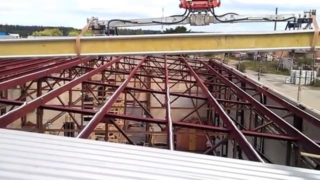 Монтаж кровельных сэндвич-панелей длиной 10 метров смотреть онлайн