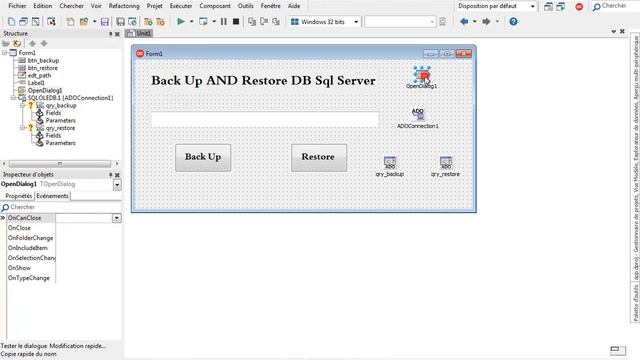 Back Up / Restore Database Sql Server + Delphi |HD| نسخ واستعادة قاعدة بيانات смотреть онлайн