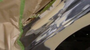 Замена заднего крыла Ford Focus 3