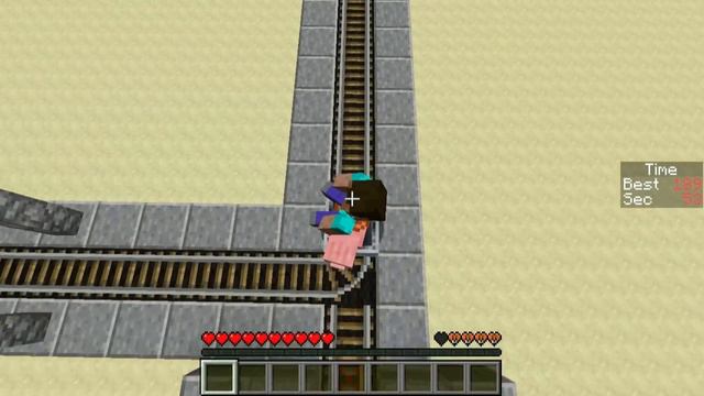 Minecraft: Controllable Roller Coaster (1.8.1) смотреть онлайн