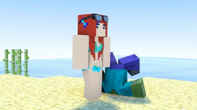 Alex and Steve : Love Story | |- Minecraft Animation смотреть онлайн