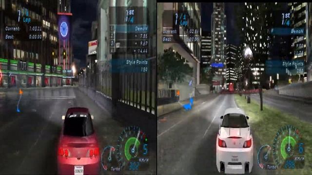 Need for speed Underground 1 Acura RSX VS S2000 смотреть онлайн